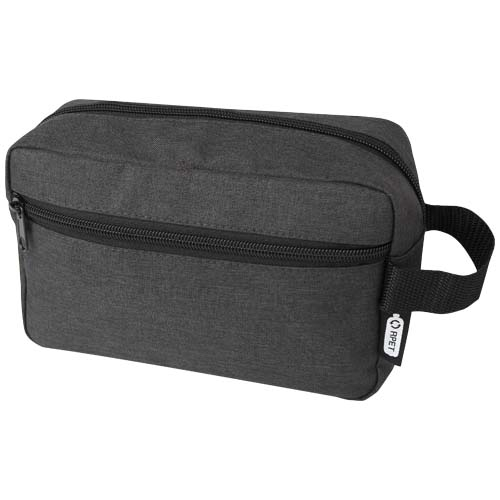 Trousse de toilette personnalisée RPET 1,5L Ross Heather Charcoal